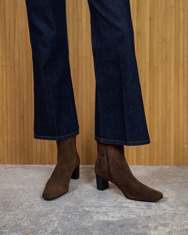 ATP Atelier Ankle Boots Praia Walnut Suede EUR 36