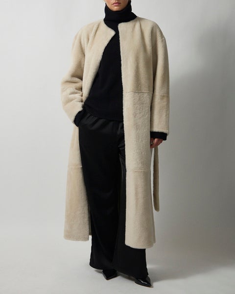 Coat Shea Shearling Vanilla 2