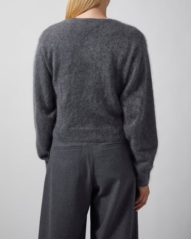 By Malene Birger Cardigan Montana Grey melange S