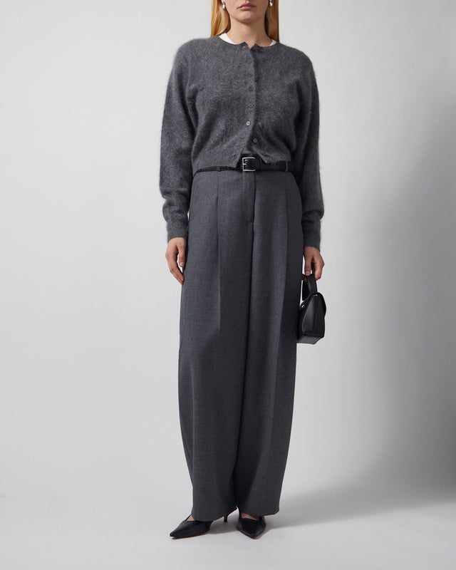 By Malene Birger Pants POVILANNA Grey Melange 34