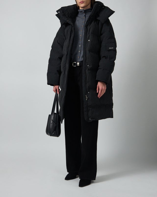 Holzweiler Coat Steilia Brushed Down Black M