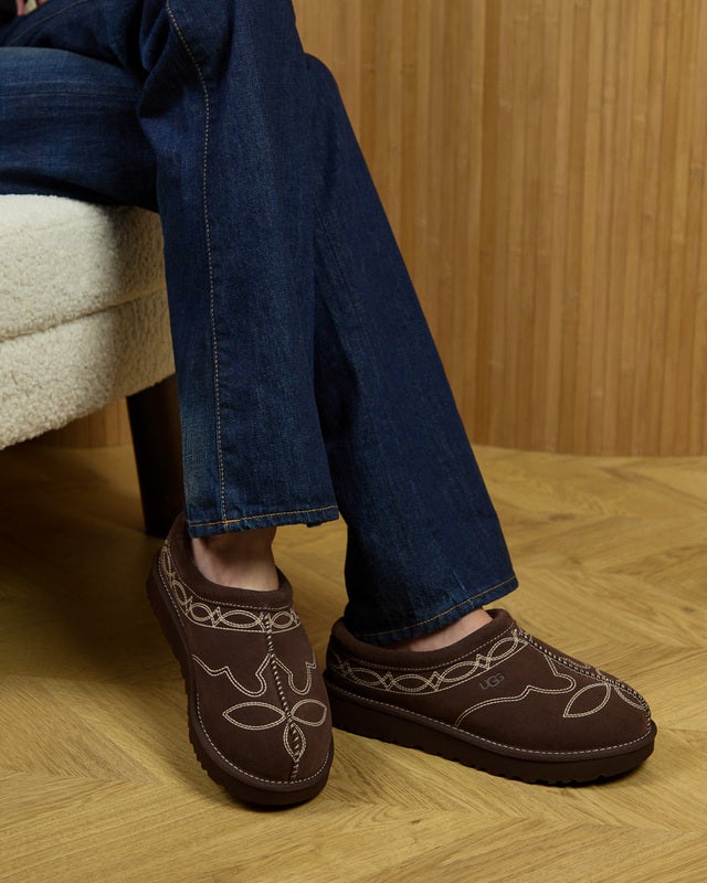 UGG Slipper Tasman Western Dark brown US 8 (EUR 39)