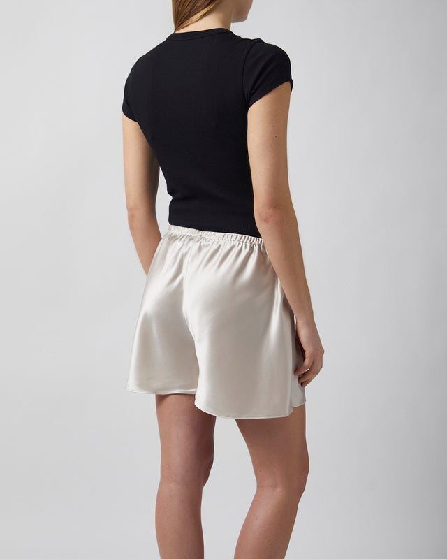 Almada Shorts Bim Satin  Pearl M