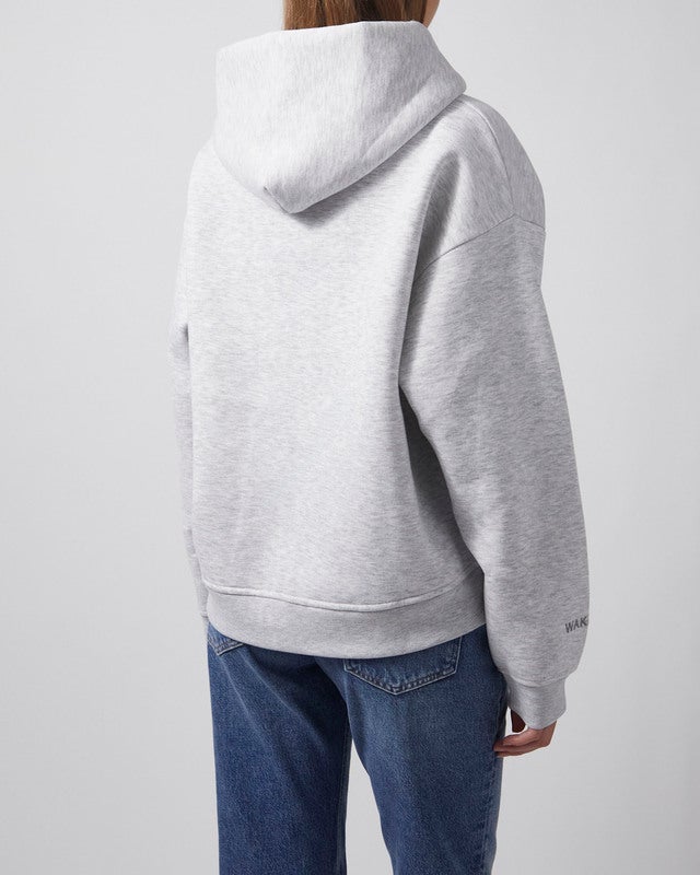 Wakakuu Icons Hoodie Zip Wakakuu Grey Melange XL