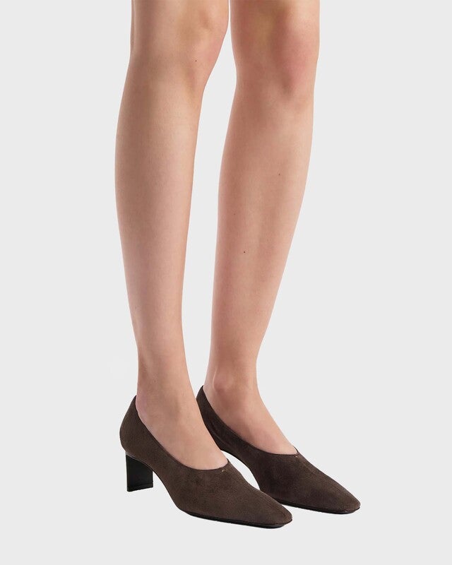 KHAITE Pumps Cecilia 50 Dark Brown EUR 39