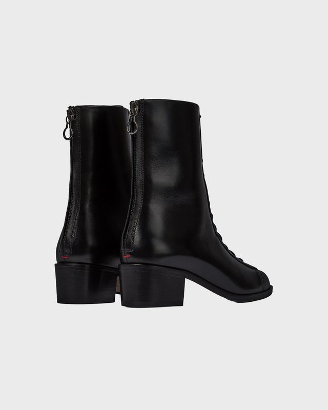 Aeyde Ankle Boot Noel Calf Leather Black EUR 40