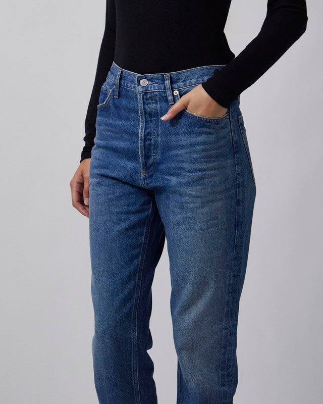 AGOLDE 90'S PINCH WAIST LNG HR STR 28