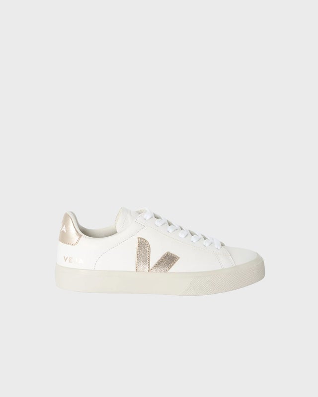 VEJA Sneakers Campo Leather White Platine White EUR 41