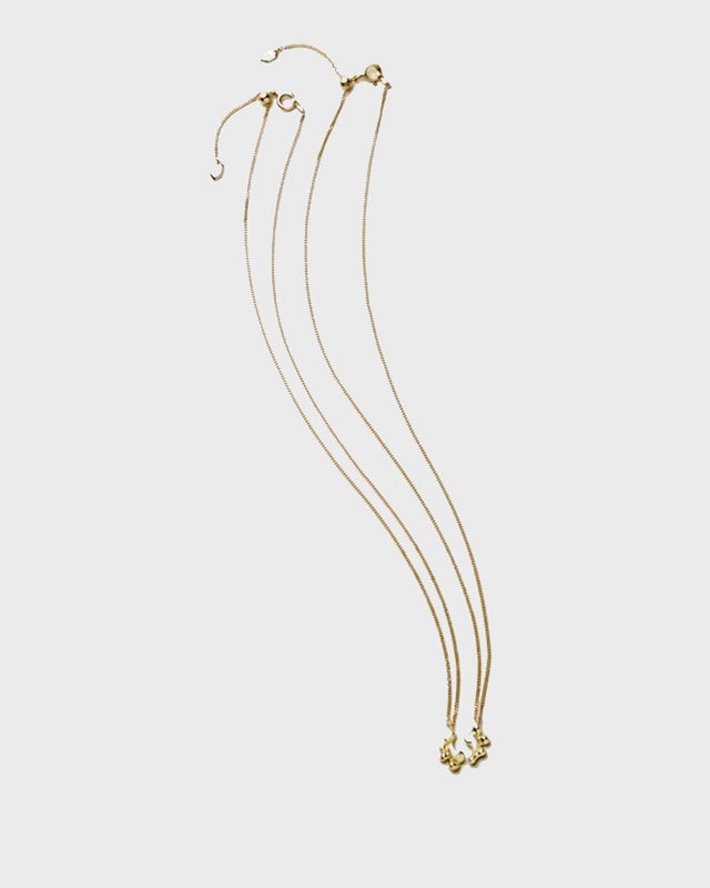 MARIA BLACK Halsband Pansy Guld ONESIZE