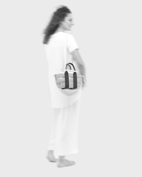 Bag Mini George Net Black/Beige 2