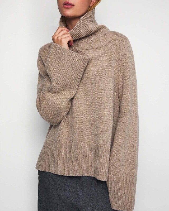 Wakakuu Icons Sweater Uma Wool Cashmere Sand L