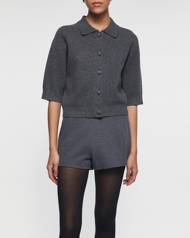 The Garment Cardigan Como Short Grey melange UK 10 (EUR 38)