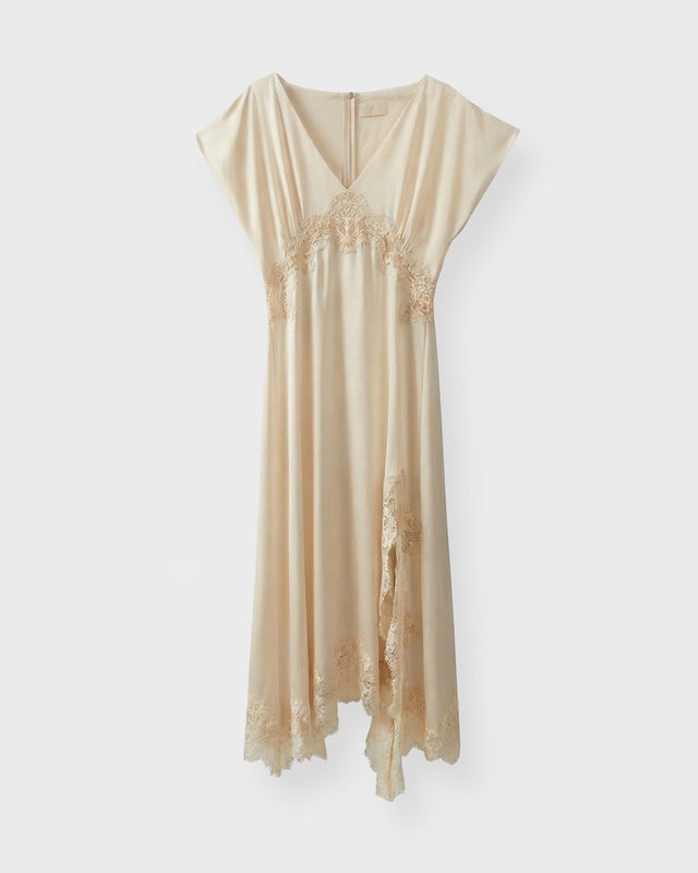 Wakakuu Icons Dress Ray Lace Light yellow XL