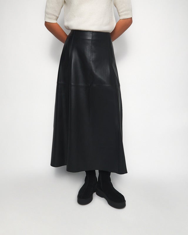 Wakakuu Icons Skirt Irina Leather Black 34