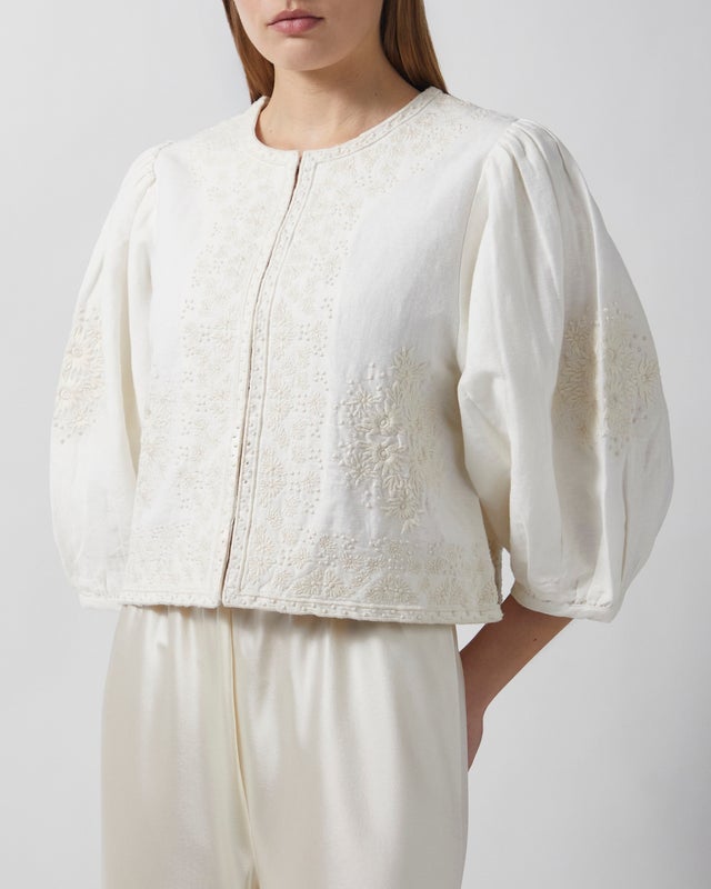 Camilla Pihl Jacket Maya White M-L