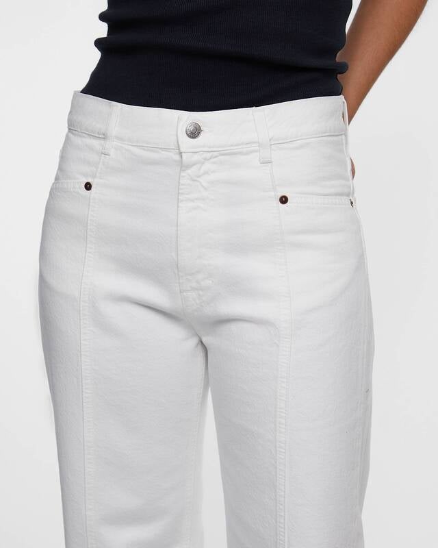 Dagmar Jeans Loose Fit Denim White 30