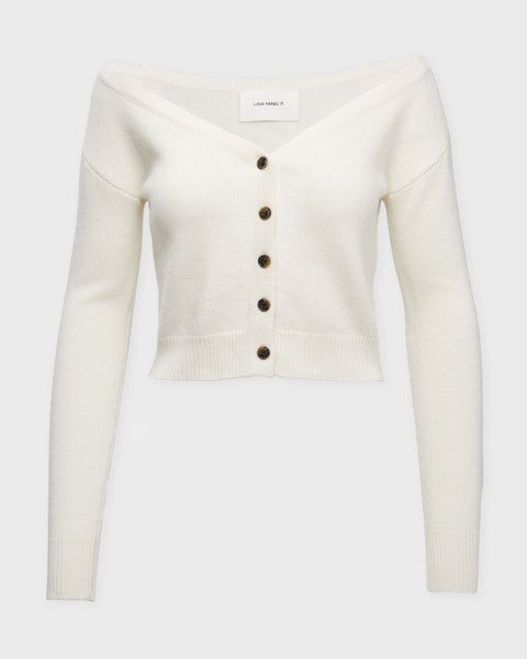 Cardigan Beata Cashmere White 1