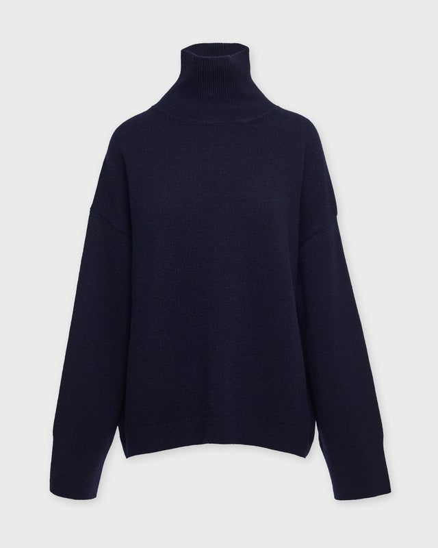 Wakakuu Icons Sweater Fuji Turtleneck Navy XL