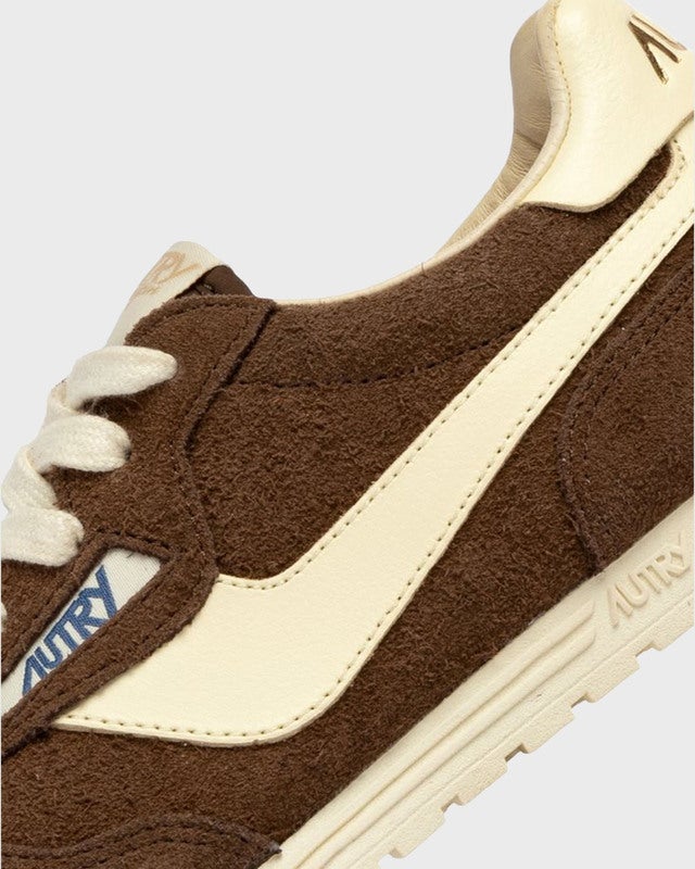 Autry Sneakers Windspin Low Suede/Leather Brown EUR 37