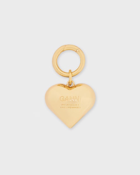 Charm Ganni Bou Heart Leopard ONESIZE 2