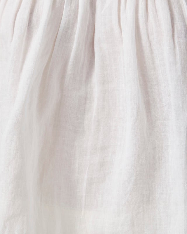 DÔEN Top Aphra White M