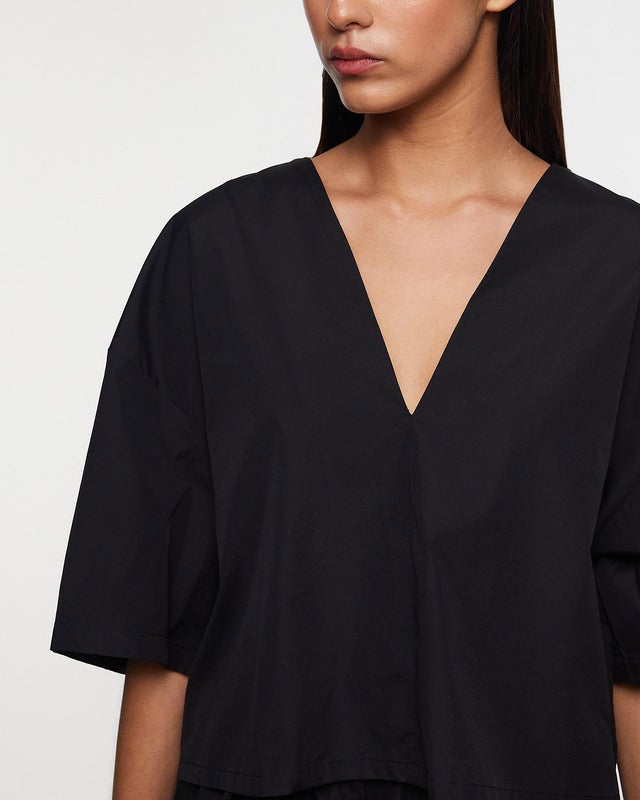 Stylein Blus Julianna Svart M