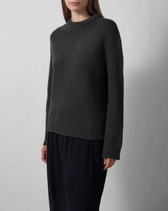 Jil Sander Jumper Bias Knitted CN Dark Green IT 44 (EUR 40)