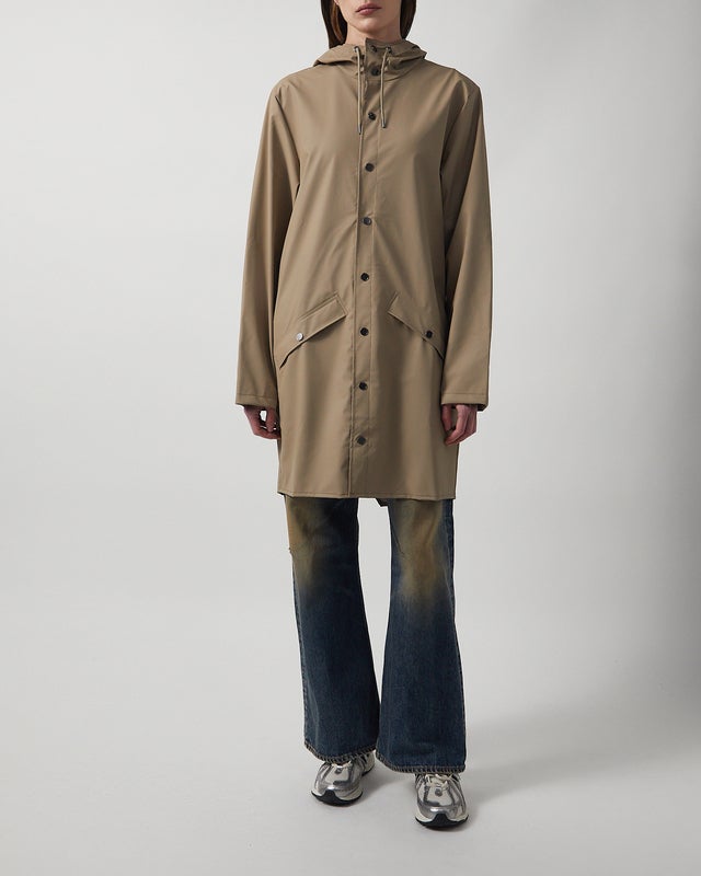Rains Jacket Long W3 Beige XL