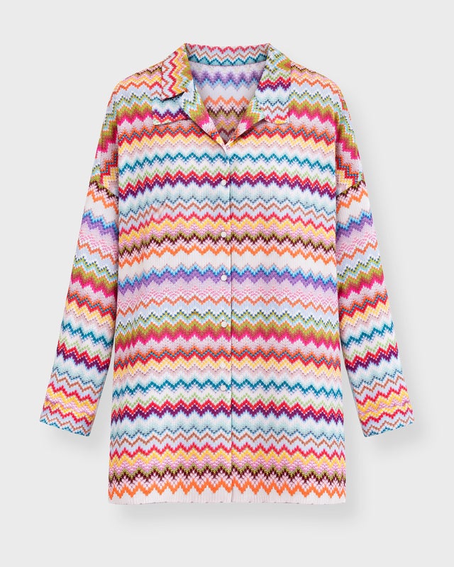 Missoni Shirt Chevron-Patterned from Missoni Multicolor M