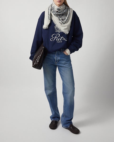 Sweatshirt Ritz Unisex Navy 2