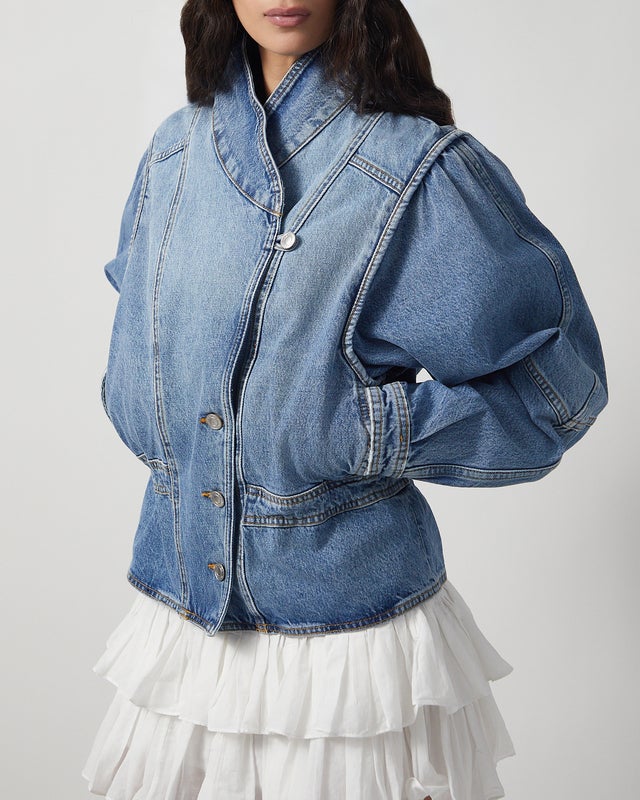 Isabel Marant Jacket Dolie Light blue FR 36 (EUR 34)