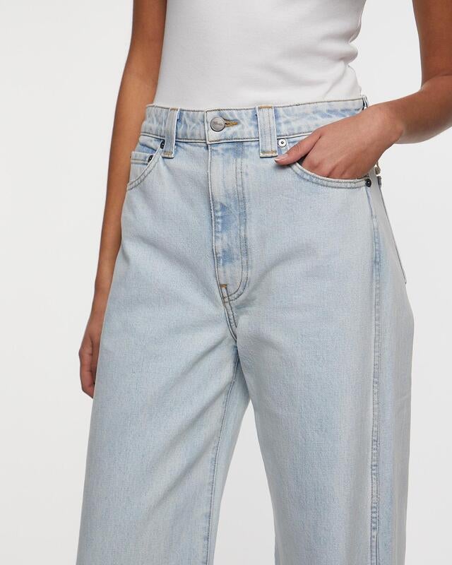 KHAITE Jeans Dane Stretch Jean Beige 25