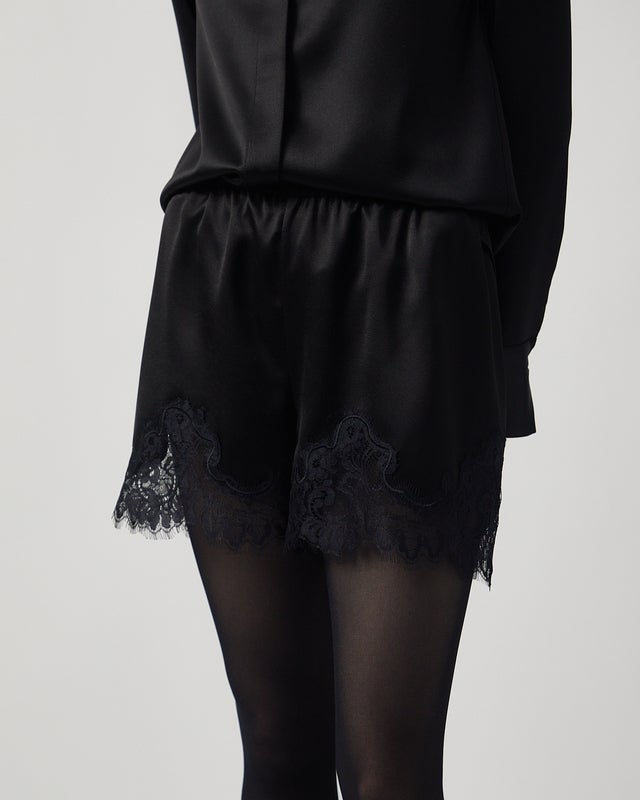 Wakakuu Icons Shorts Lola Lace  Svart XS