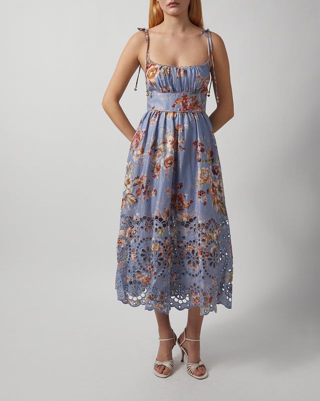 Zimmermann Dress Awaken Picnic Light blue 1 (S-M)