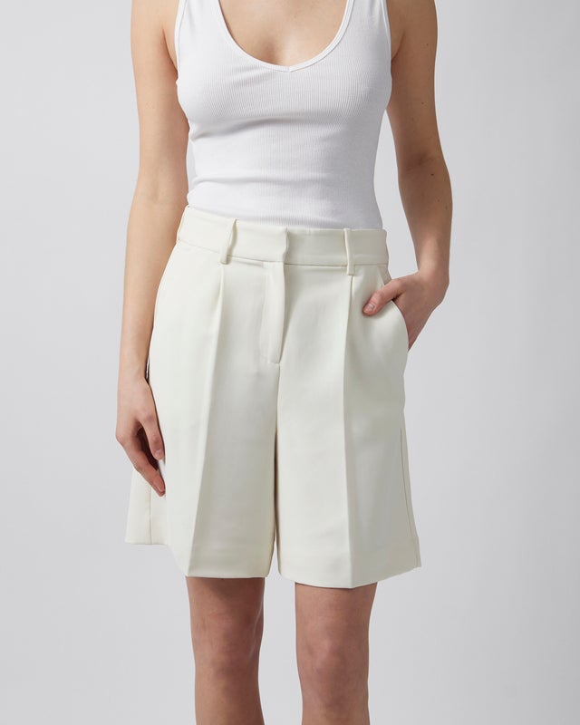 Almada Shorts Blair Crepe  Cream L