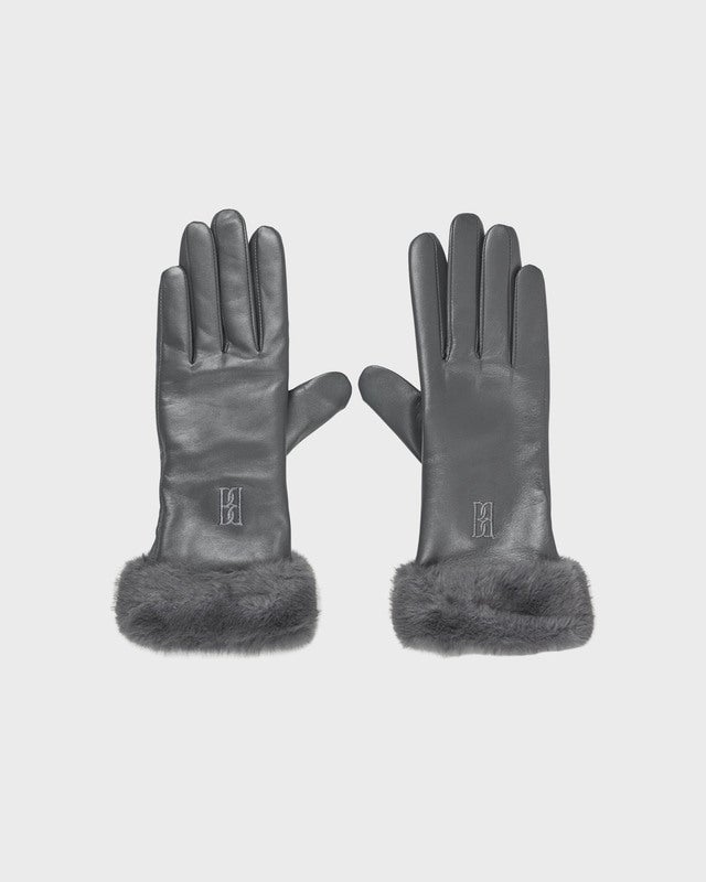 By Malene Birger Gloves Genna Grey M