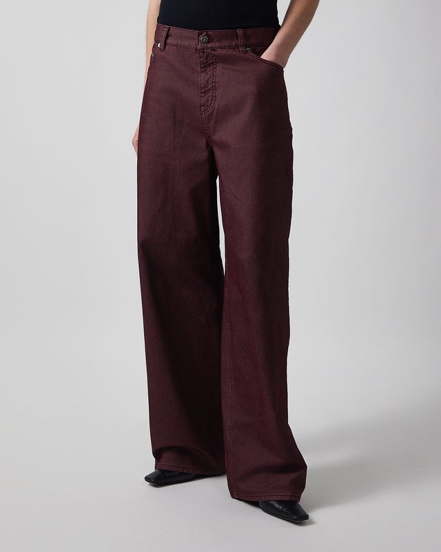 Golden Goose Deluxe Brand Jeans Journey Melody Boyfriend Bordeaux 25