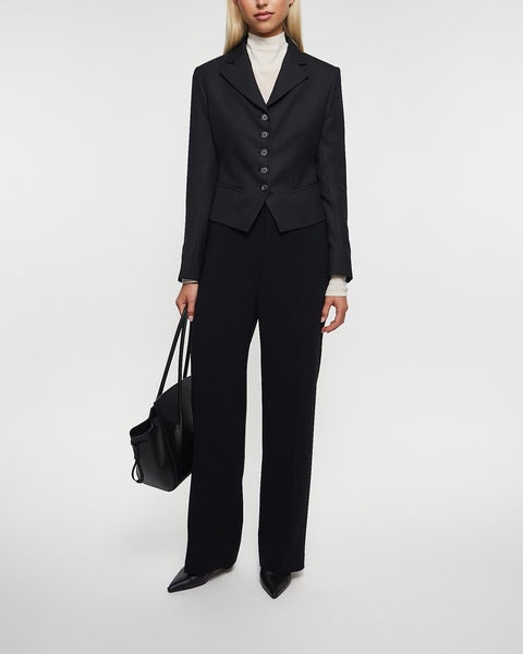 Blazer Short Tailored Black 2