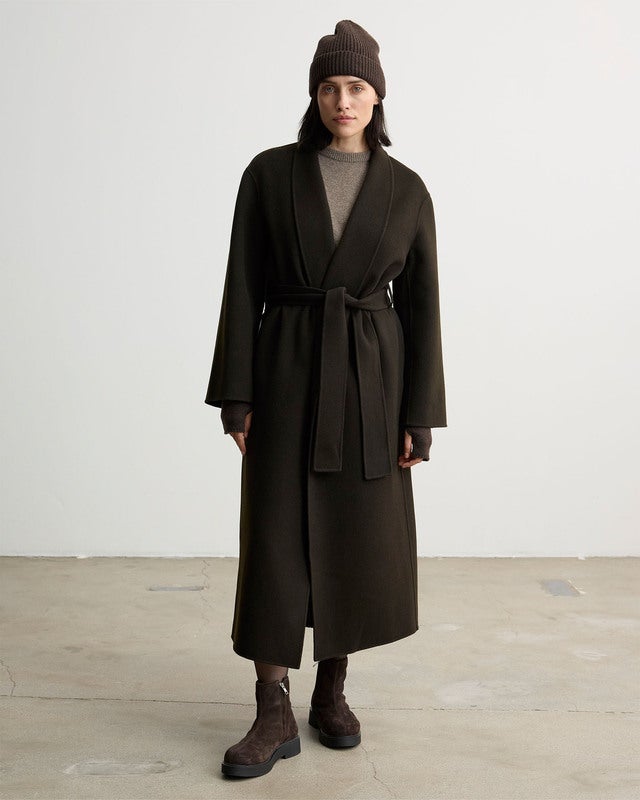 Wakakuu Icons Coat New Kensington  Brown L
