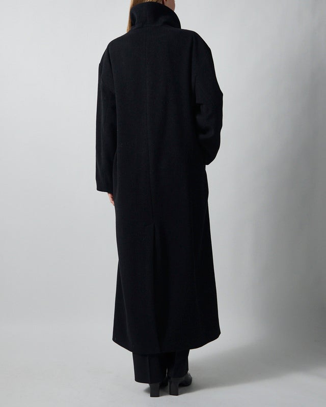 Dagmar Coat Wool Robe Black 34