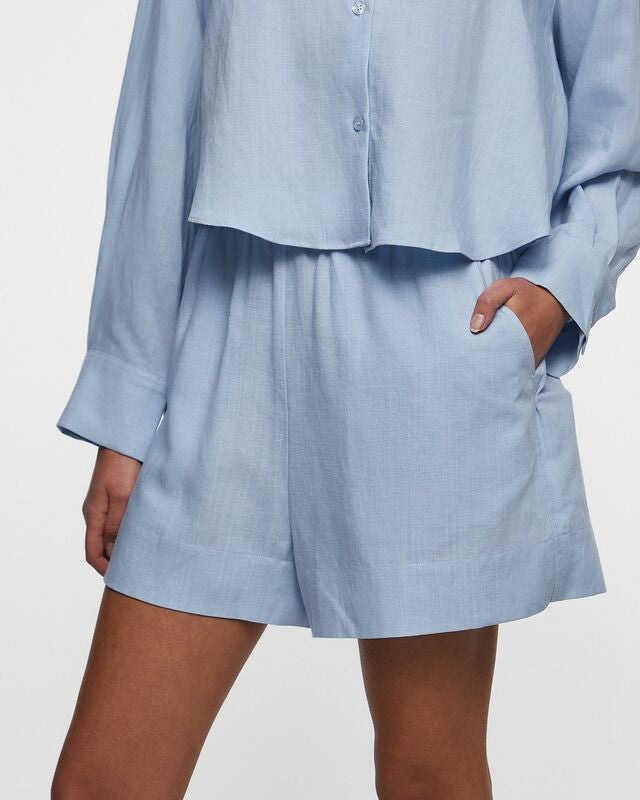 Wakakuu Icons Shorts Hamptons Linen  Ljusblå M