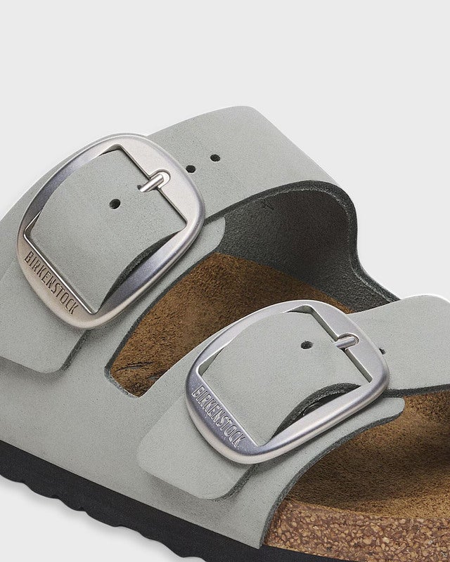 Birkenstock Sandals Arizona Big Buckle LENB Sage EUR 38