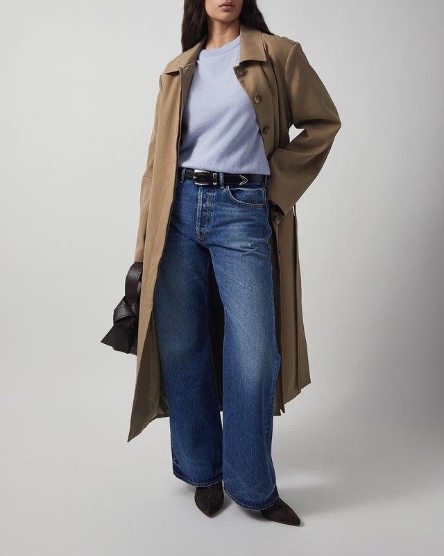 Wakakuu Icons Top London Cashmere Light blue S