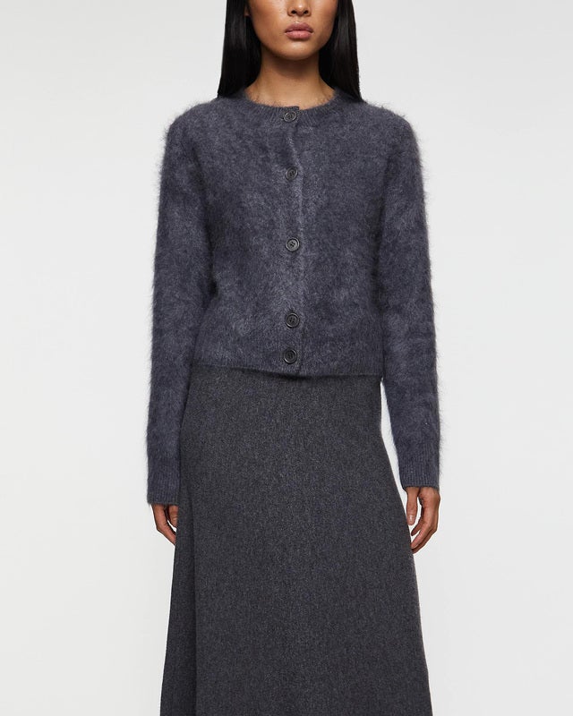LISA YANG Cardigan Azalea Cashmere Grey 1 (S-M)