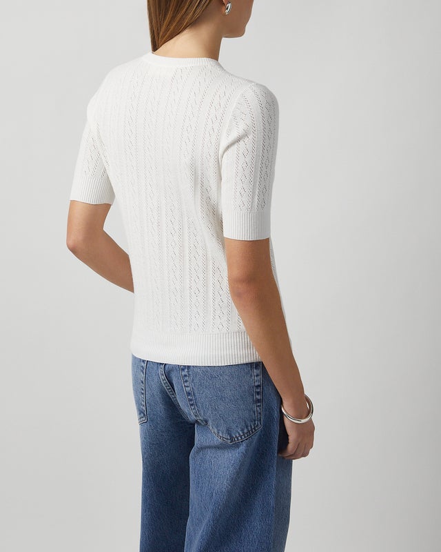 LISA YANG Sweater Nika Cashmere White 1 (S-M)