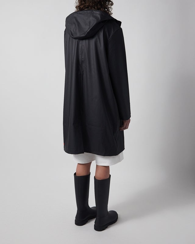 Hunter Coat Andrea PU Rain Black S