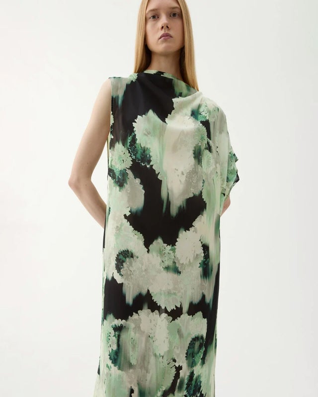 Rodebjer Dress Alana Blurry Green L