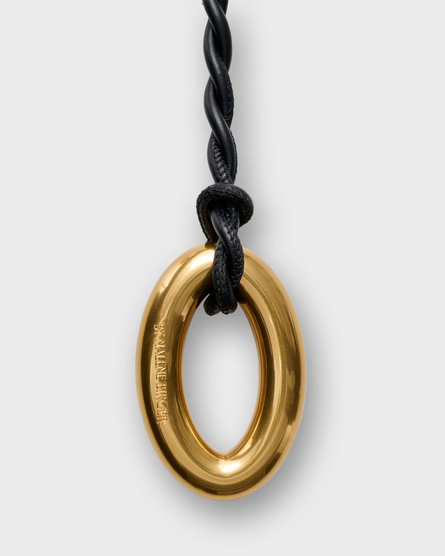 By Malene Birger Belt Ova Small Black ONESIZE