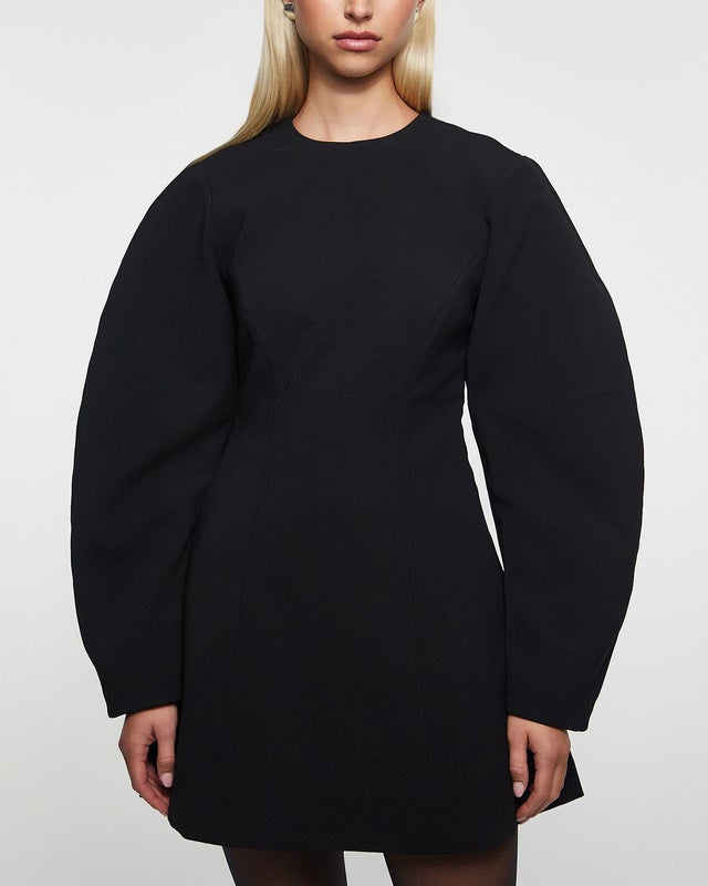 ROTATE Birger Christensen Dress Suiting Flared Mini Black 36