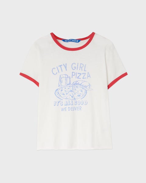 T-Shirt The Lil Goodie Ringer  White 1